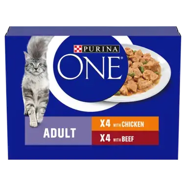 PURINA ONE Mini Fillets Chicken Cat Food Purina